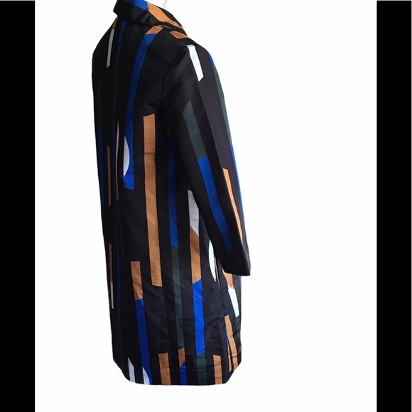 Cos Smooth Printed Long -Sleeved Dress -Black - Picture 4 of 6